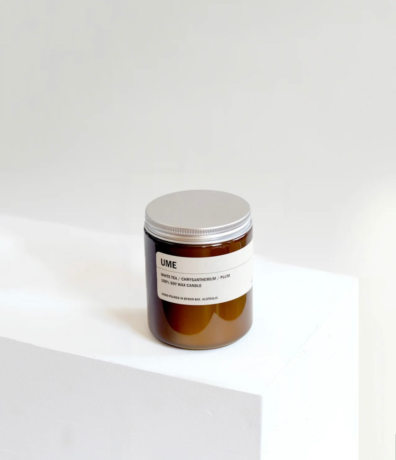 UME-250g Amber Jar Soy Candle