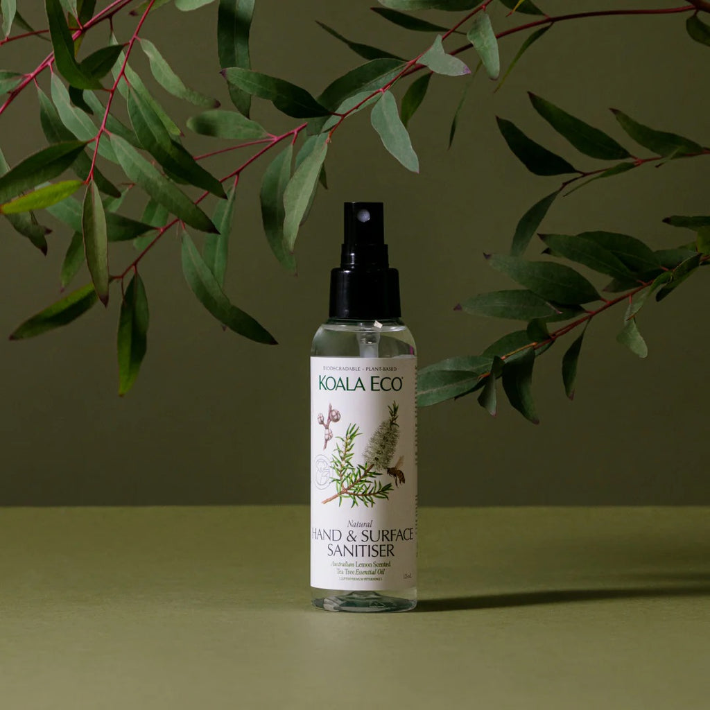 Lemon Scented Tea Tree Essential Oil
HAND & SURFACE SPRAY