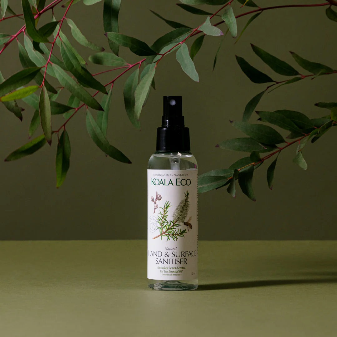 Lemon Scented Tea Tree Essential Oil
HAND & SURFACE SPRAY