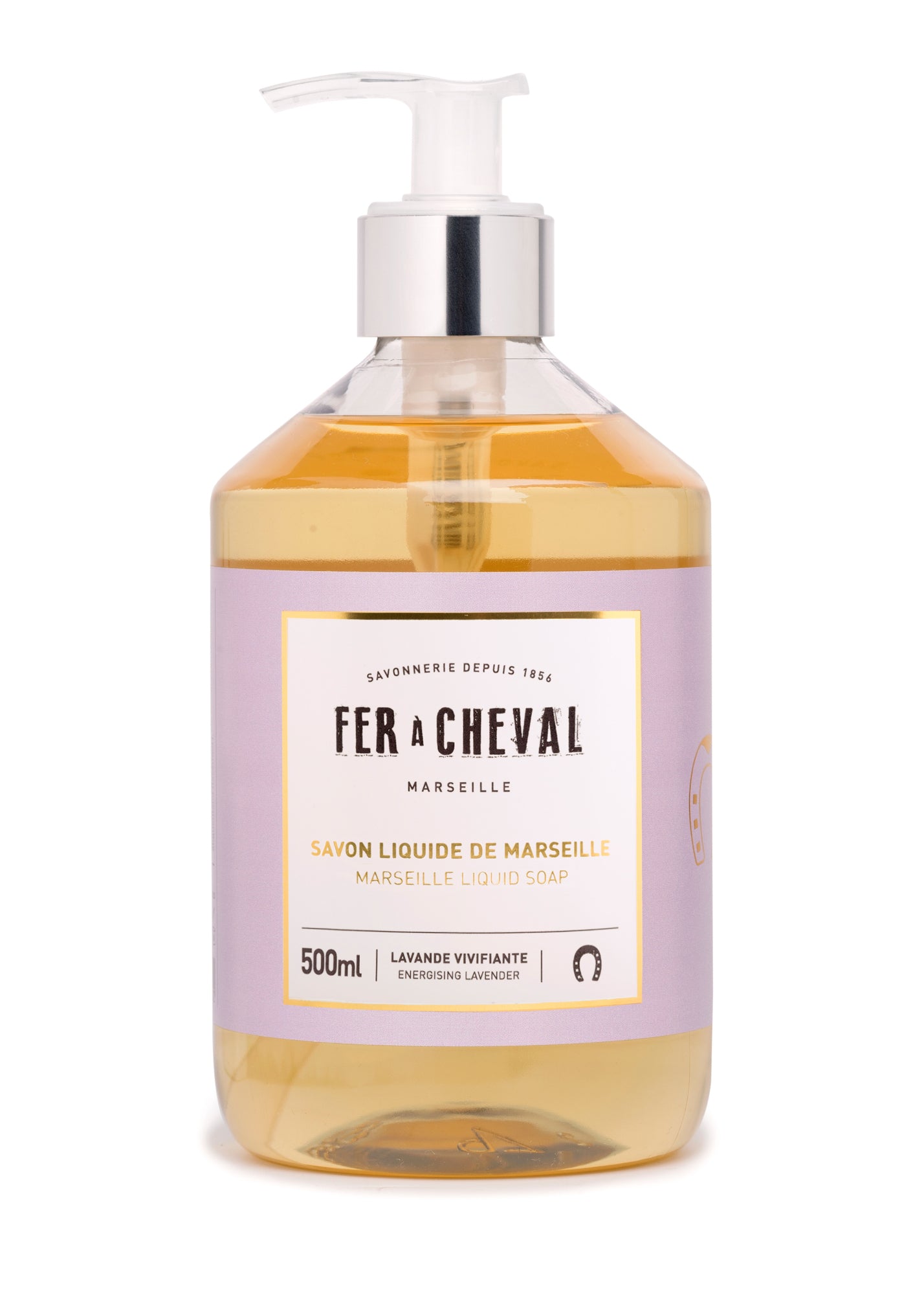 Fer A Cheval Marseille Liquid Soap Energizing Lavender 500g