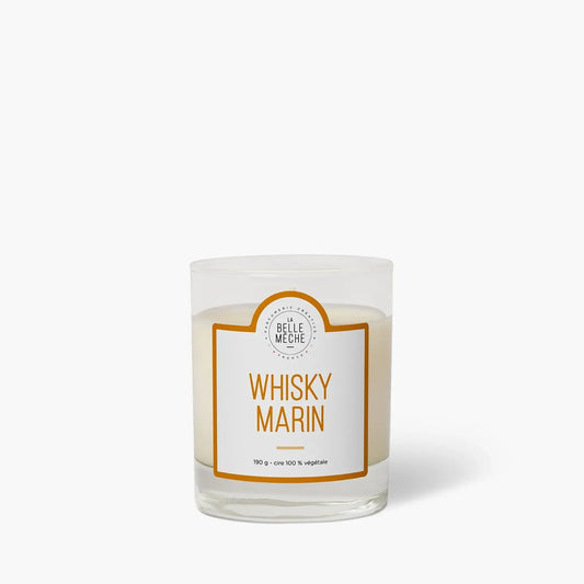 Marine Whisky Scented Candle