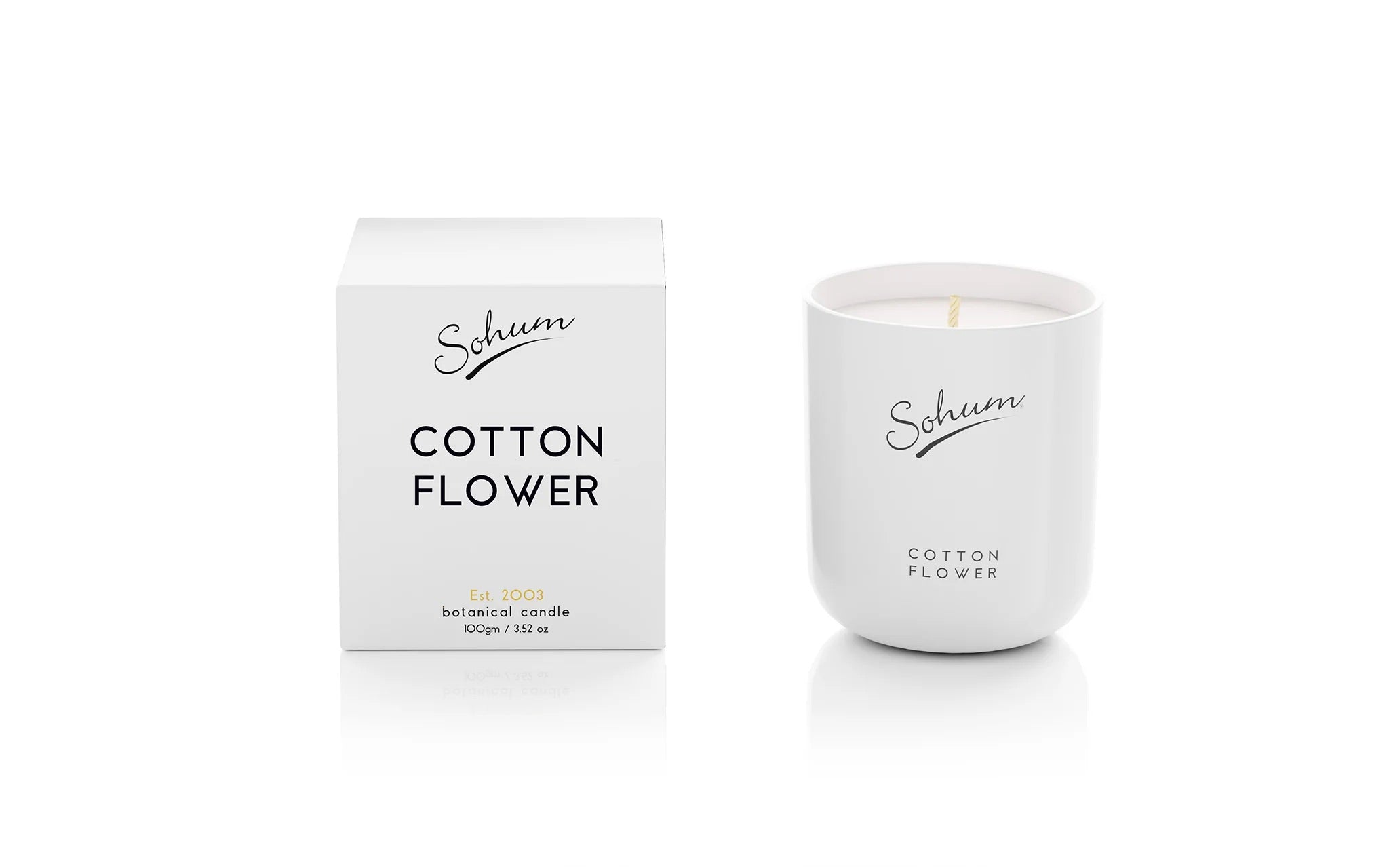 Cotton Flower Signature Candle