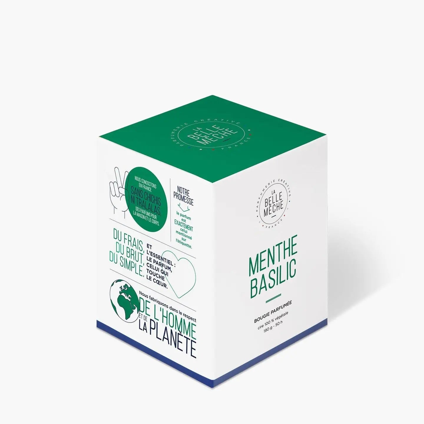 Basil Mint Scented Candle