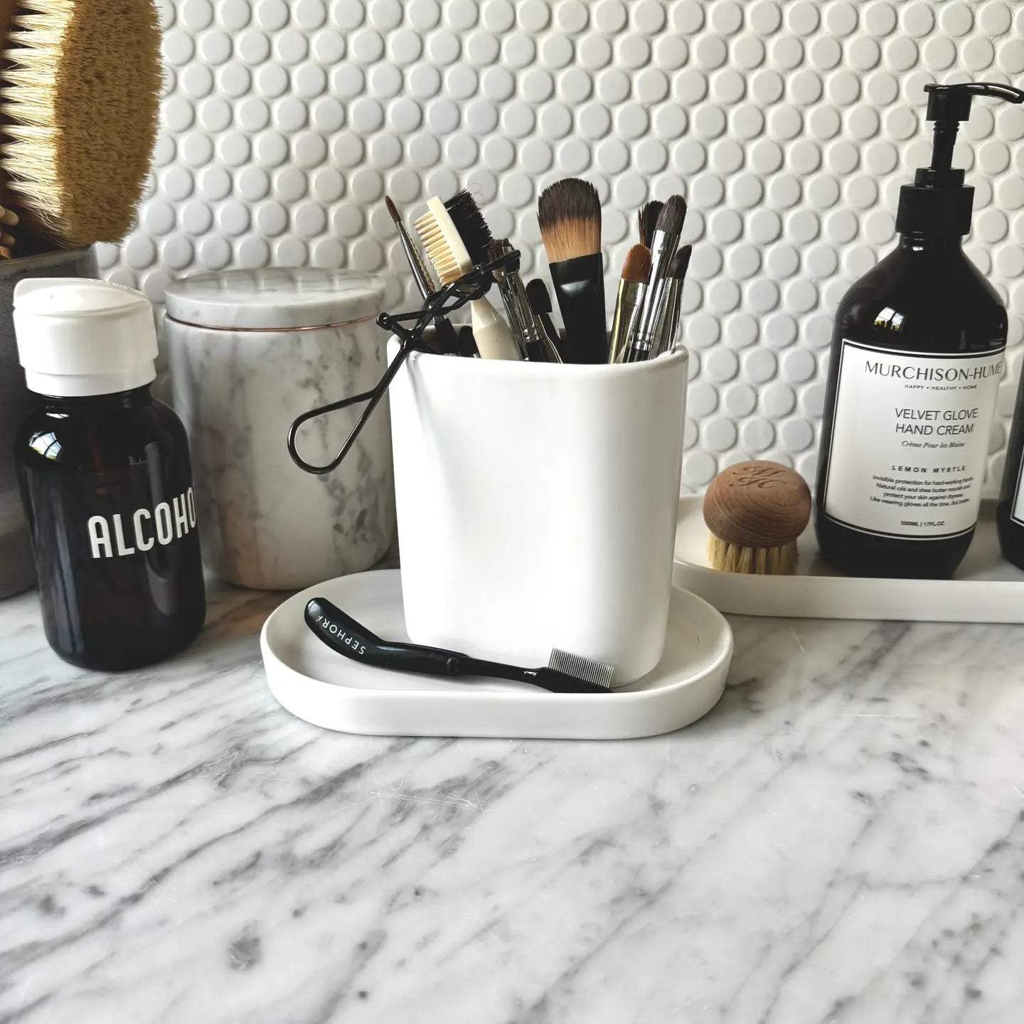Deco Oval Brush Caddy