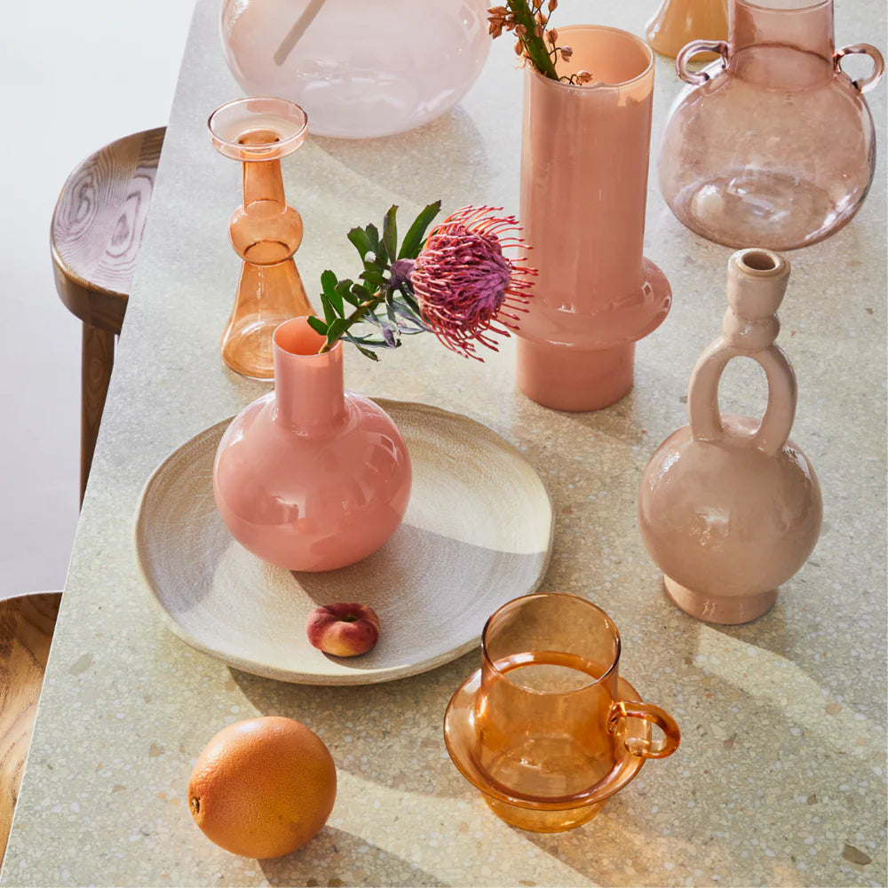 Vase collo cream blush