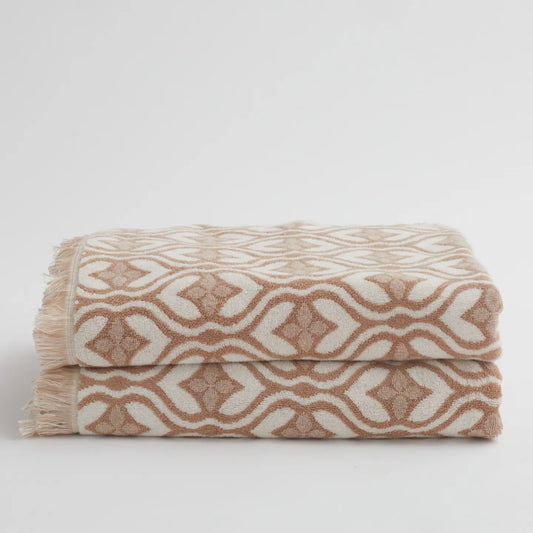 Bath Sheet - Mosaic in Stone